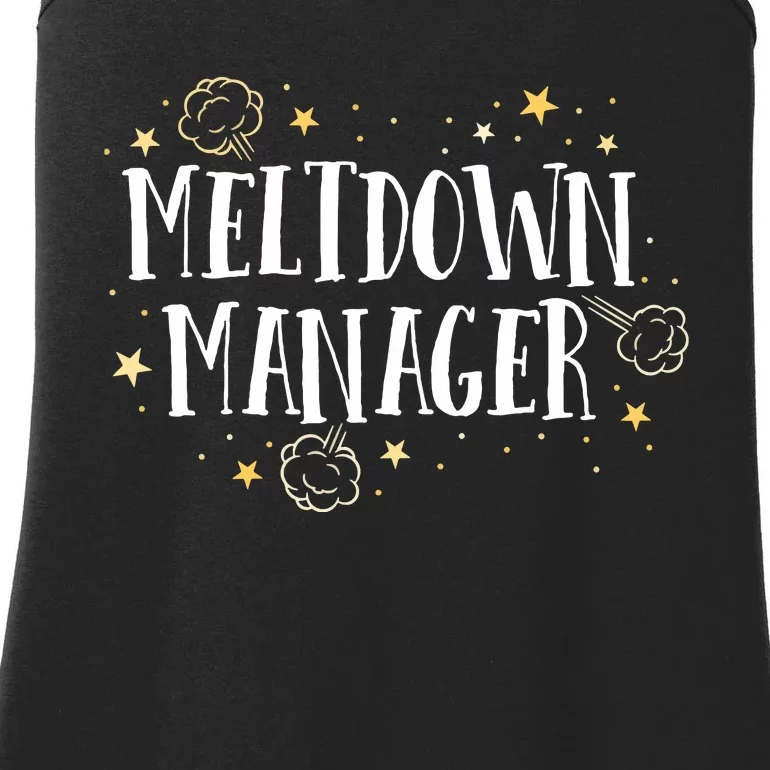 Meltdown Manager After School Daycare Provider Childcare Ladies Essential Tank