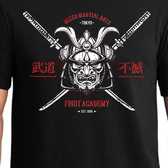 Mixed Martial Arts FIght Academy Samurai Warrior Pajama Set