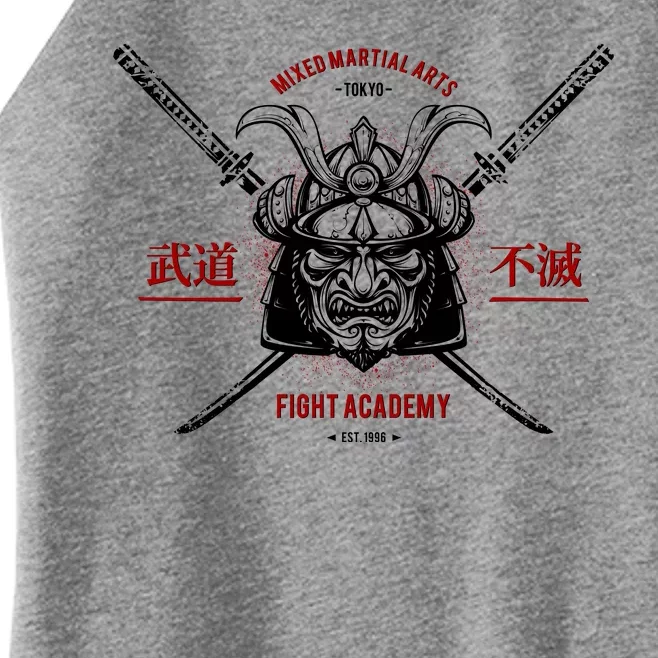 Mixed Martial Arts FIght Academy Samurai Warrior Women’s Perfect Tri Rocker Tank