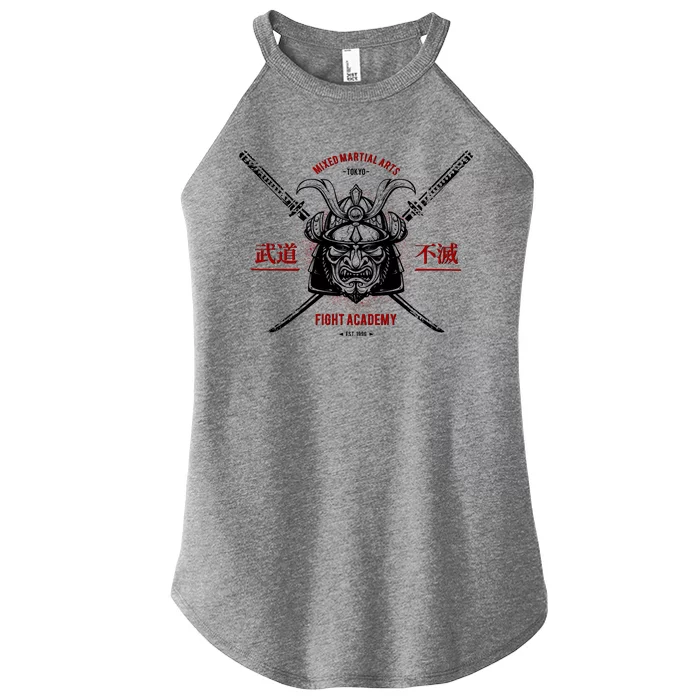 Mixed Martial Arts FIght Academy Samurai Warrior Women’s Perfect Tri Rocker Tank