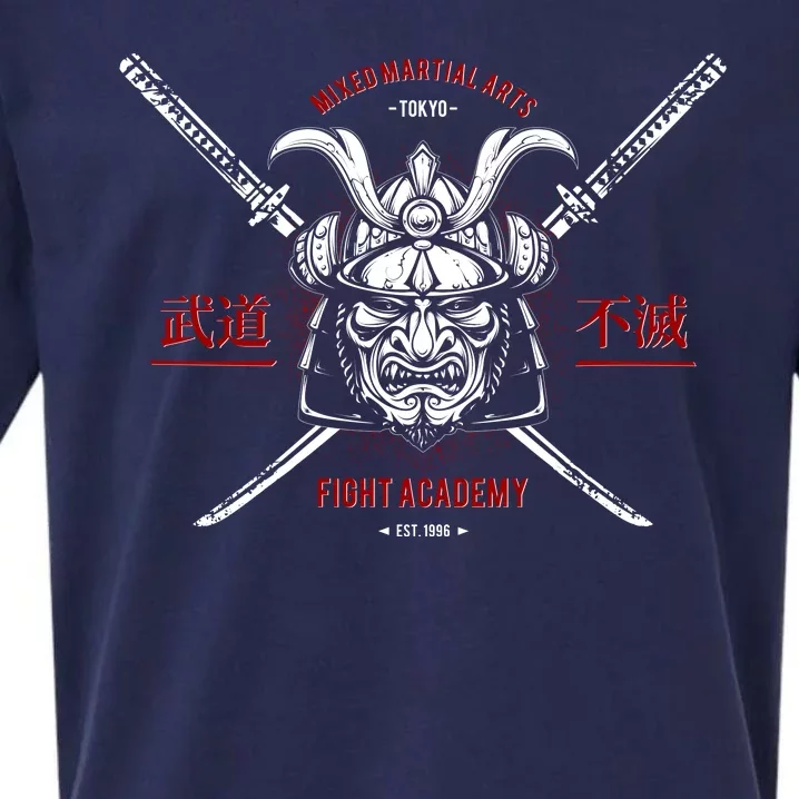 Mixed Martial Arts FIght Academy Samurai Warrior Sueded Cloud Jersey T-Shirt