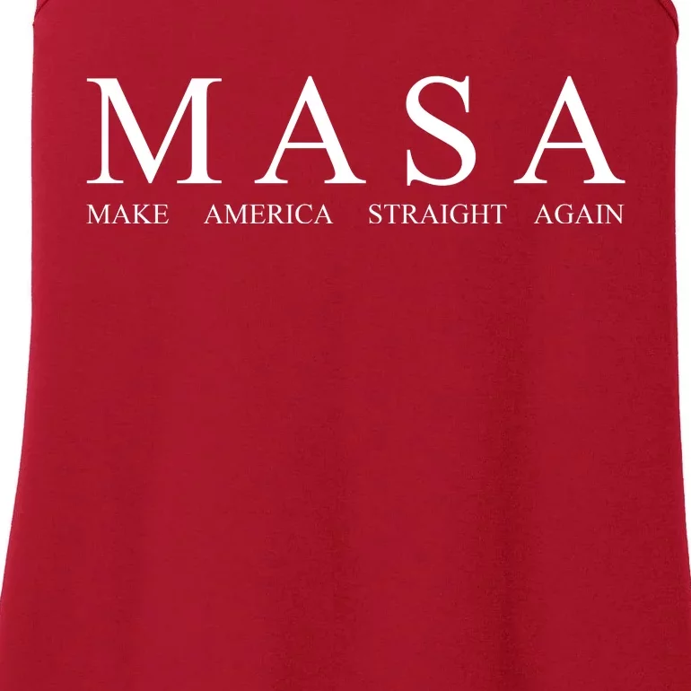 MASA Make America Straight Again Ladies Essential Tank