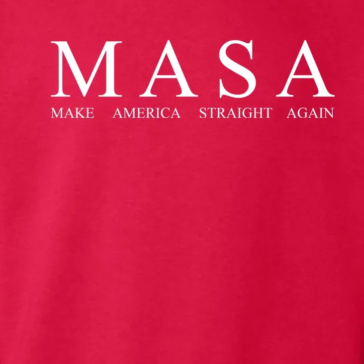 MASA Make America Straight Again Toddler Hoodie