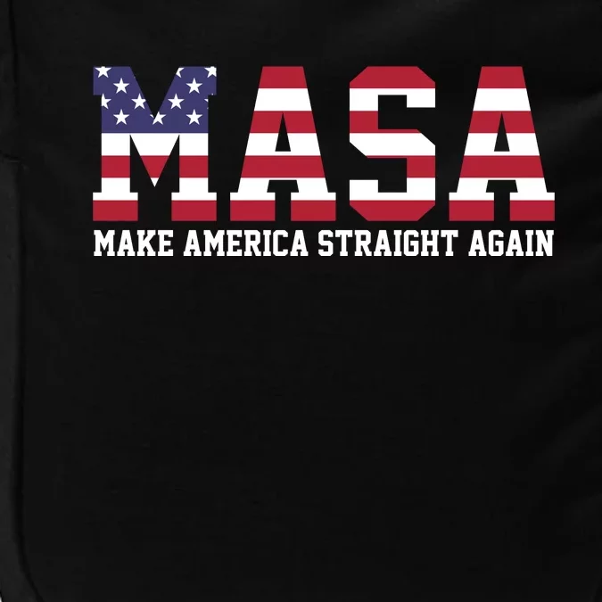 MASA Make America Straight Again USA Flag Impact Tech Backpack