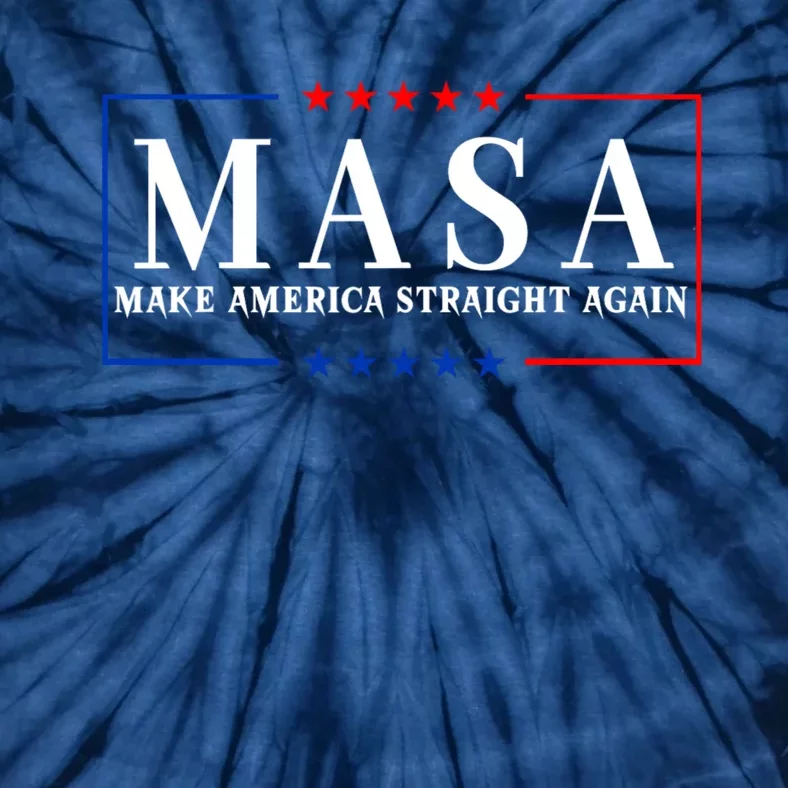 MASA Make America Straight Again Tie-Dye T-Shirt