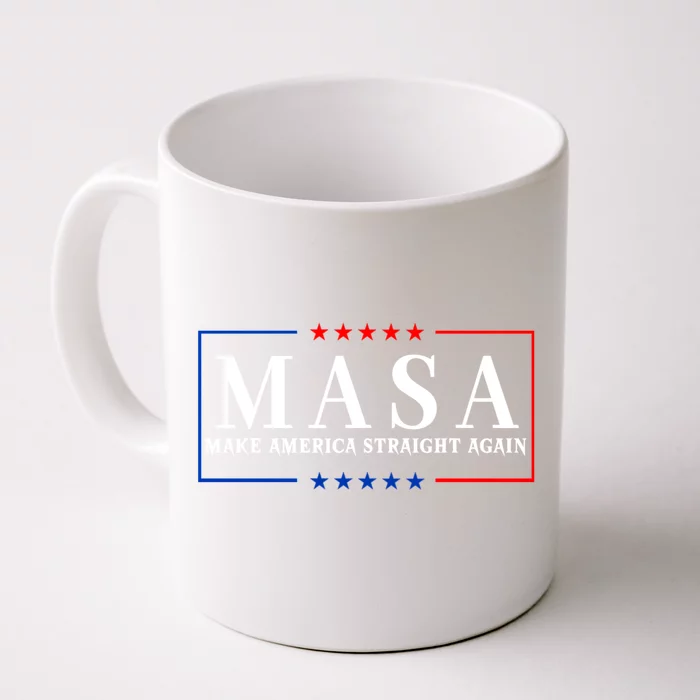 MASA Make America Straight Again Front & Back Coffee Mug