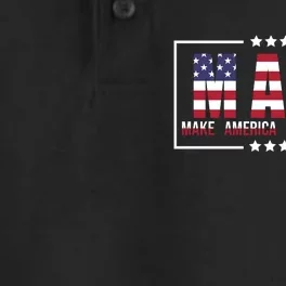 MASA Make America Straight Again Dry Zone Grid Performance Polo