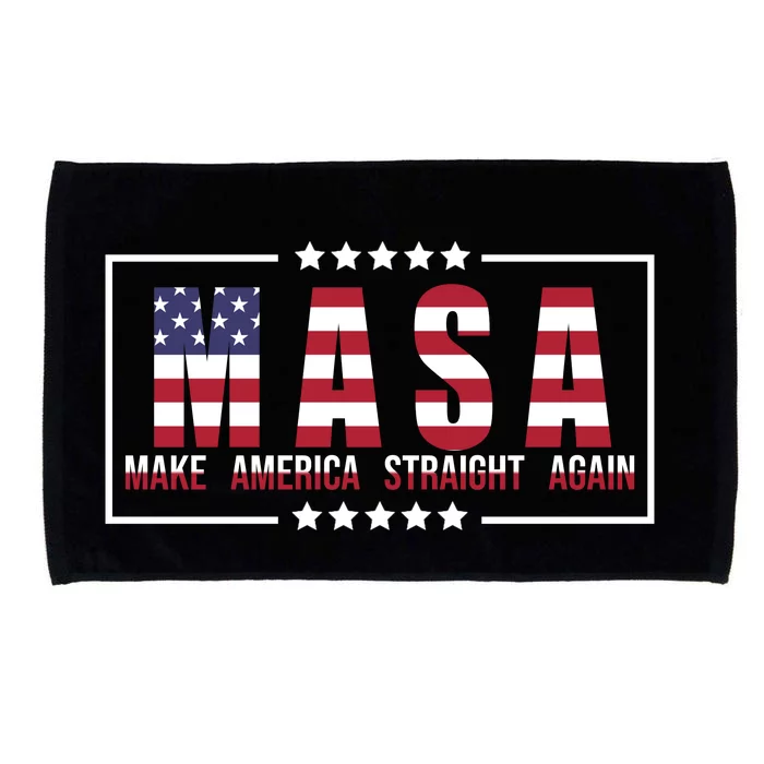 MASA Make America Straight Again Microfiber Hand Towel