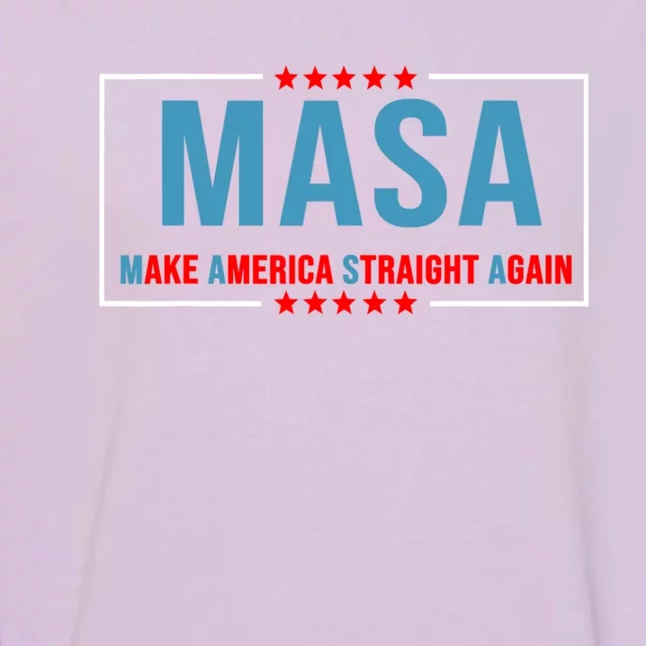 MASA Make America Straight Again Garment-Dyed Sweatshirt