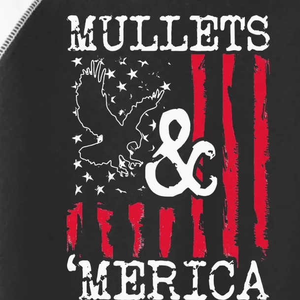 MULLET MULLETS AND MERICA MEN GIFT Toddler Fine Jersey T-Shirt