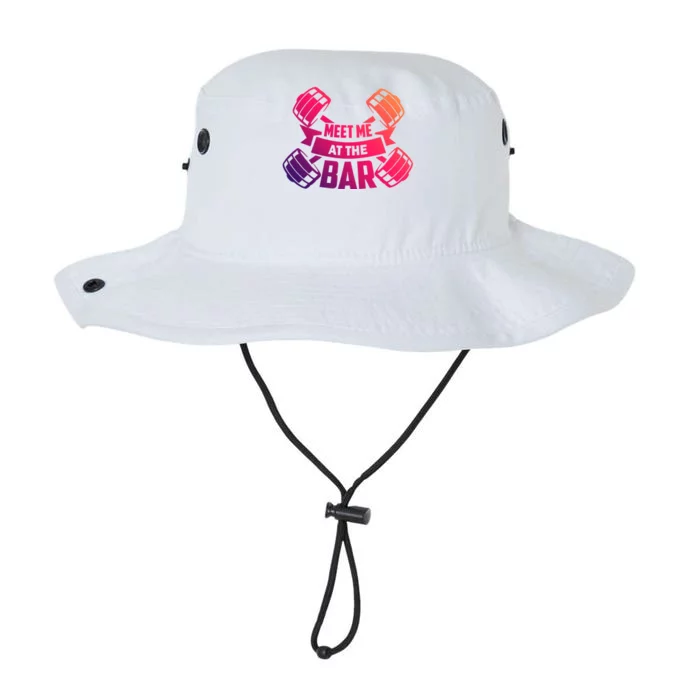 Meet Me At The Bar Workout Gift Legacy Cool Fit Booney Bucket Hat