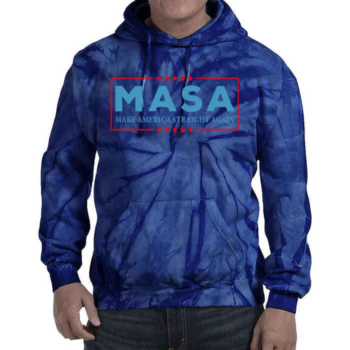 MASA Make America Straight Again Tie Dye Hoodie