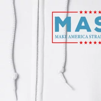 MASA Make America Straight Again Full Zip Hoodie