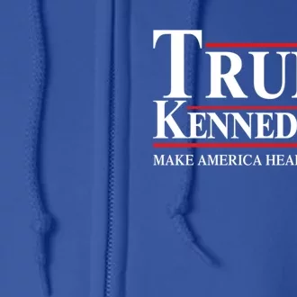 Maha Make America Healthy Again Trump Kennedy 2024 Gift Full Zip Hoodie