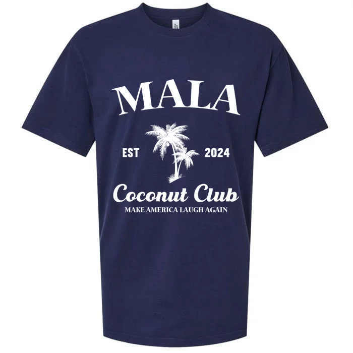 Mala Make America Laugh Again Coconut Club Sueded Cloud Jersey T-Shirt