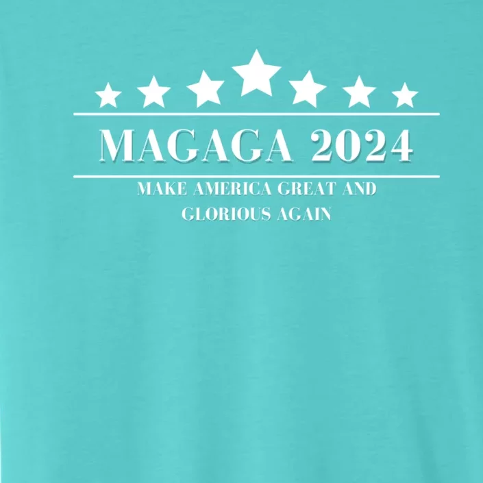 MAGAGA Make America Great And Glorious Again Trump 2024 Election ChromaSoft Performance T-Shirt