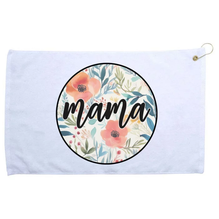 Mama Grommeted Golf Towel