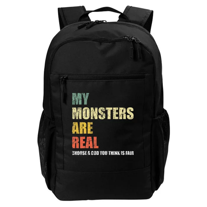 My Monsters Are Real Daily Commute Backpack