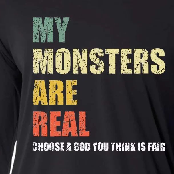 My Monsters Are Real Cooling Performance Long Sleeve Crew