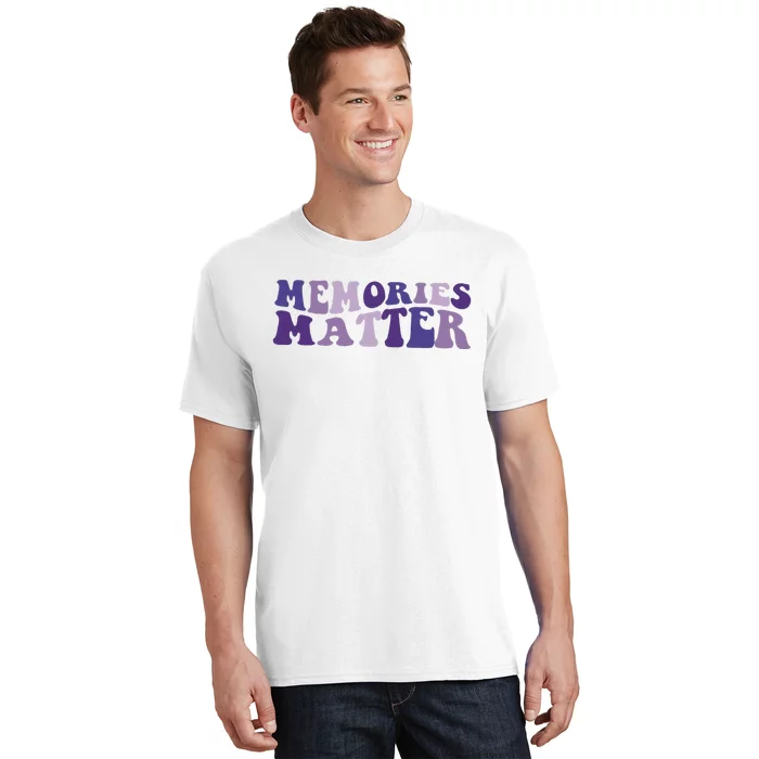 Memory Matters Alzheimer Awareness Ribbon T-Shirt