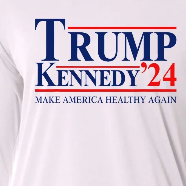 Maha Make America Healthy Again Trump Kennedy 2024 Cooling Performance Long Sleeve Crew