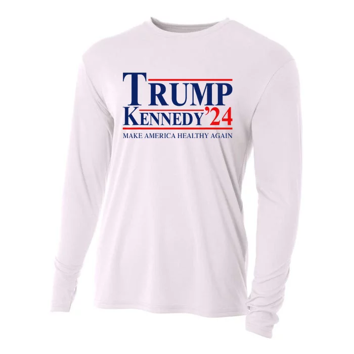 Maha Make America Healthy Again Trump Kennedy 2024 Cooling Performance Long Sleeve Crew