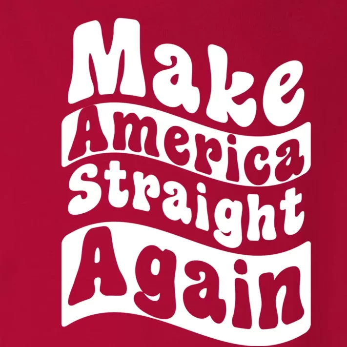 MASA Make America Straight Again Toddler Long Sleeve Shirt