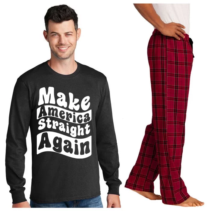 MASA Make America Straight Again Long Sleeve Pajama Set