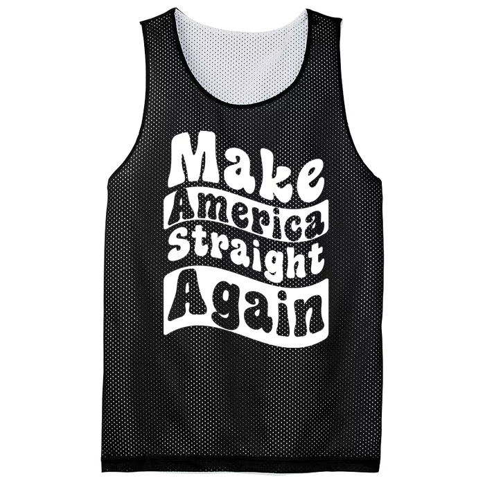 MASA Make America Straight Again Mesh Reversible Basketball Jersey Tank