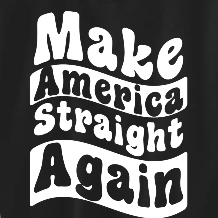 MASA Make America Straight Again Kids Sweatshirt