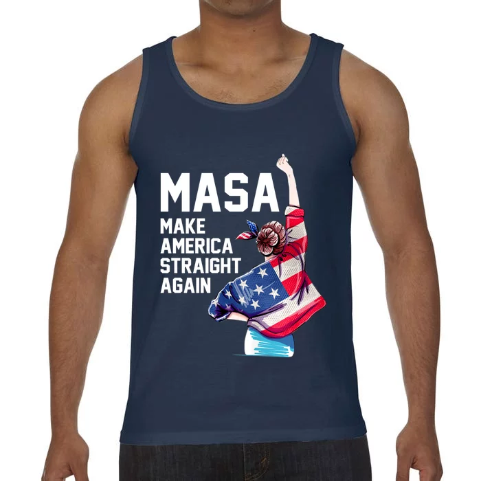 MASA Make America Straight Again Comfort Colors® Tank Top