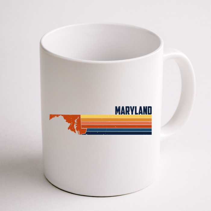 Retro Vintage Maryland Front & Back Coffee Mug