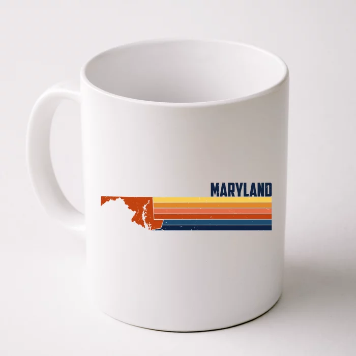 Retro Vintage Maryland Front & Back Coffee Mug