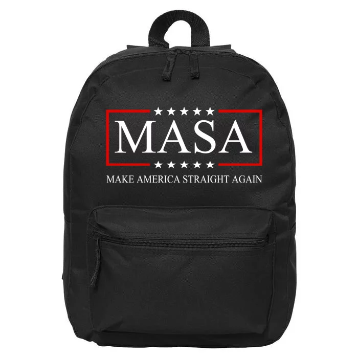 MASA Make America Straight Again 16 in Basic Backpack