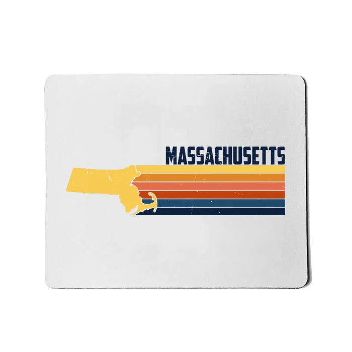 Retro Vintage Massachusetts Mousepad