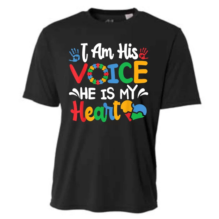 Mom Mama Autistic Autism Awareness Month Cooling Performance Crew T-Shirt