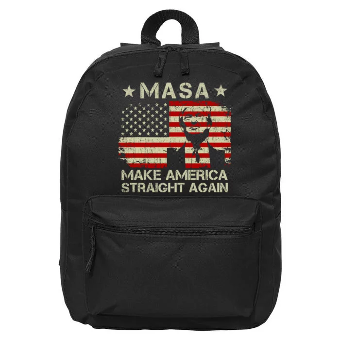 MASA Make America Straight Again 16 in Basic Backpack