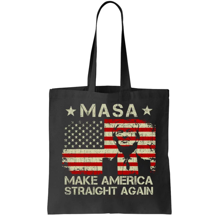 MASA Make America Straight Again Tote Bag