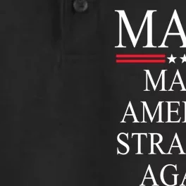 MASA Make America Straight Again Dry Zone Grid Performance Polo