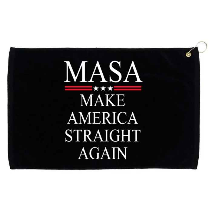 MASA Make America Straight Again Grommeted Golf Towel