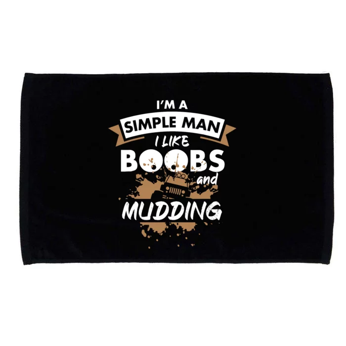 Mudding Mud ATV Funny 4x4 Wheeler Microfiber Hand Towel