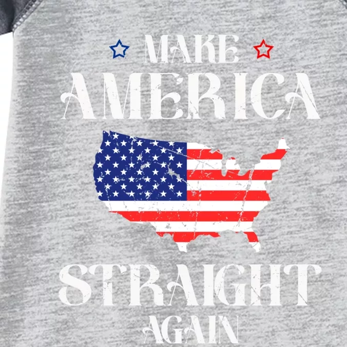 MASA Make America Straight Again Infant Baby Jersey Bodysuit