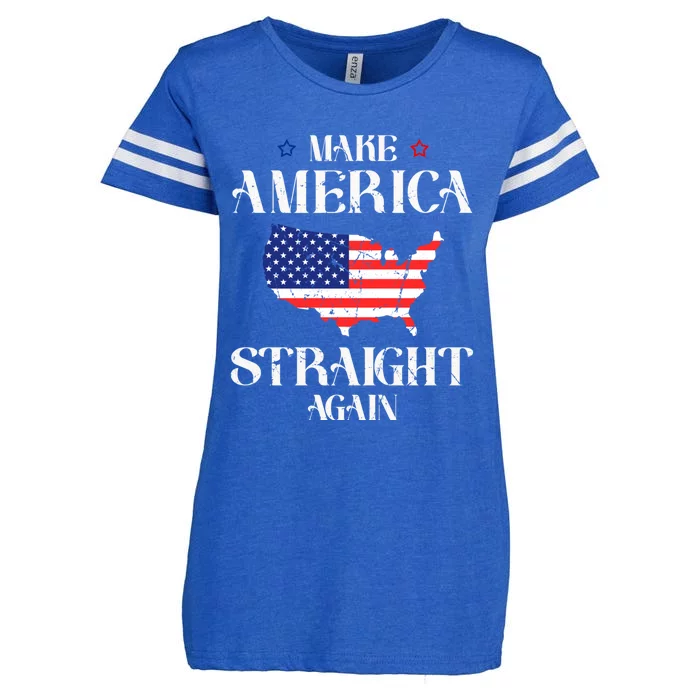 MASA Make America Straight Again Enza Ladies Jersey Football T-Shirt