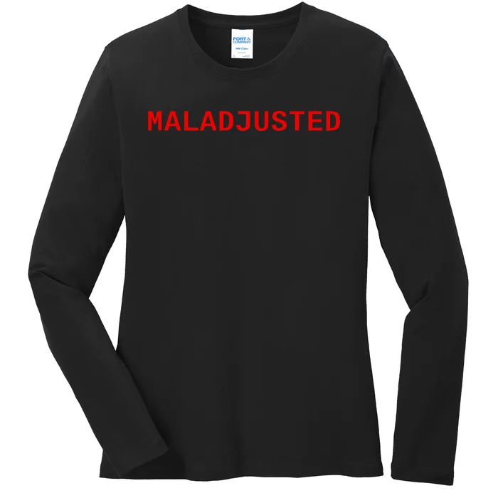 Maladjusted Ladies Long Sleeve Shirt