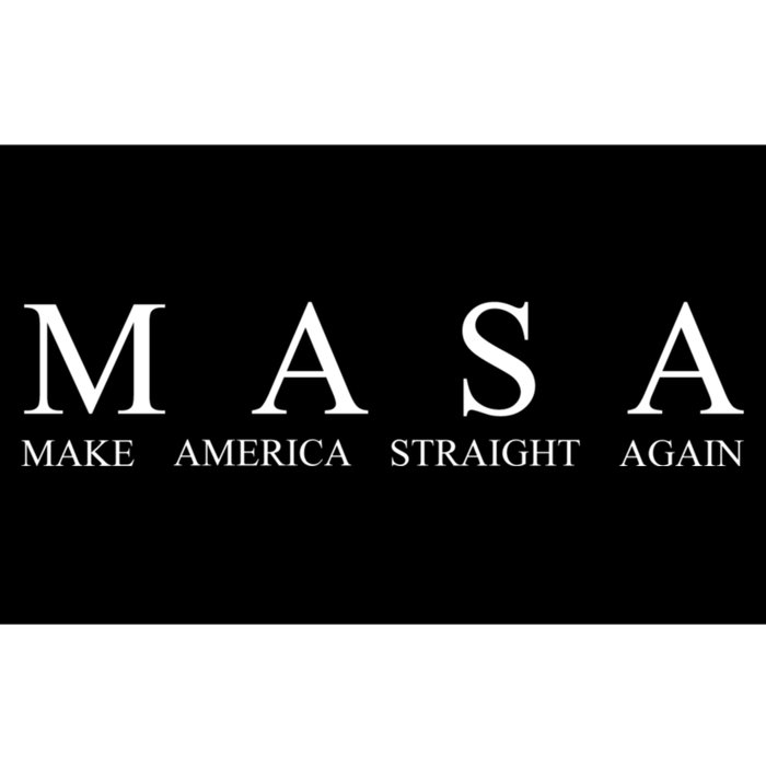 MASA Make America Straight Again Bumper Sticker