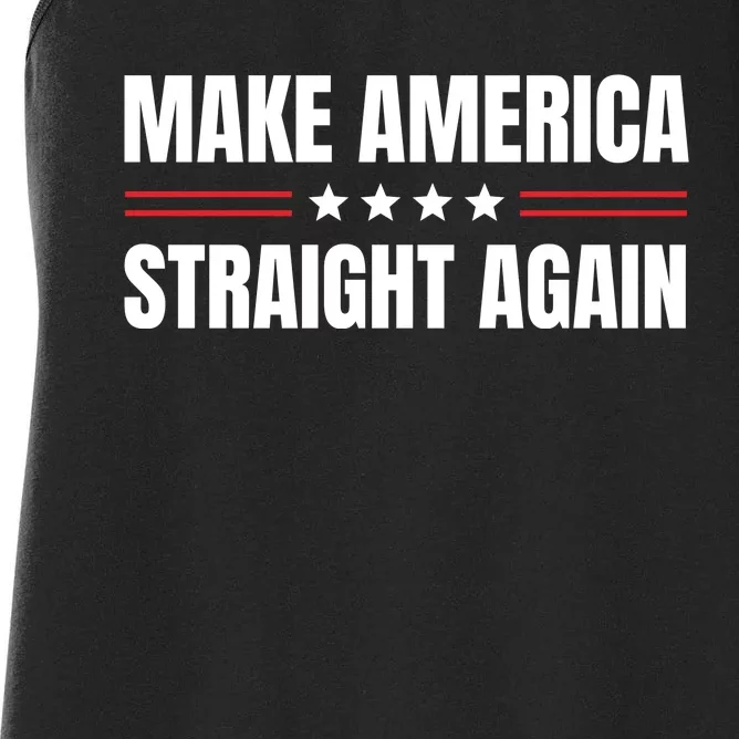 MASA Make America Straight Again Women's Racerback Tank