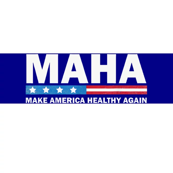 Maha Make America Healthy Again 2024 Bumper Sticker