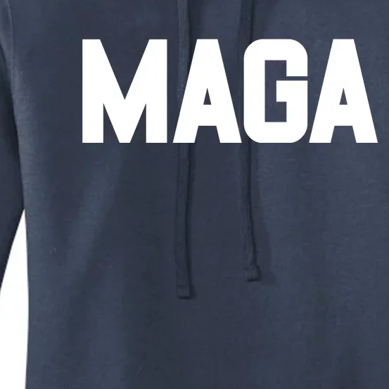 MAGA Make America Great Again Red Hats For Trump Women's Pullover Hoodie