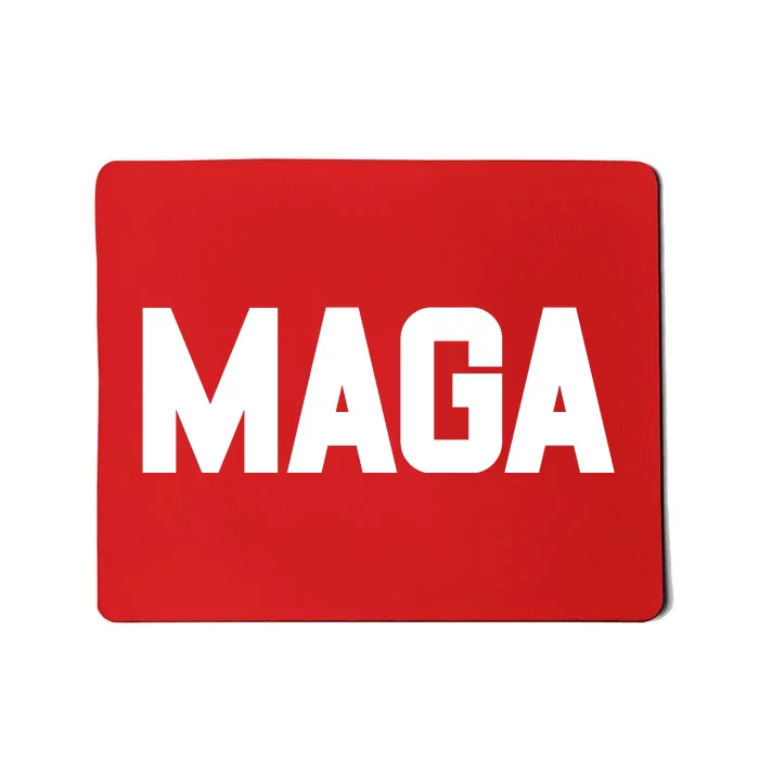 MAGA Make America Great Again Red Hats For Trump Mousepad