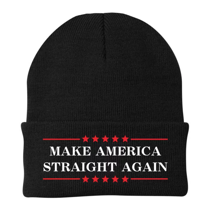 MASA Make America Straight Again Knit Cap Winter Beanie